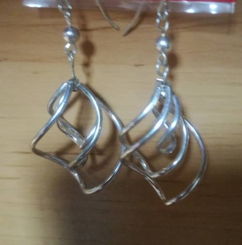 Fun Silvertone Earrings